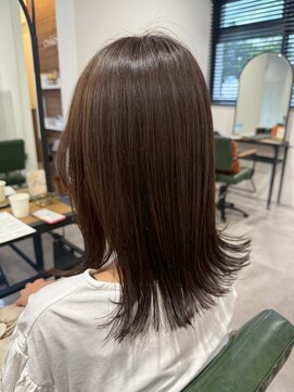 シャルムバイルーチェココ(CHARME by Lu'ce coco) くびれヘア素髪風シアーミディ