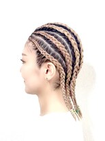 ヒュミ(hymy) 推し活やイベントに♪/コーンロウ/特殊ヘア/ブレイズ