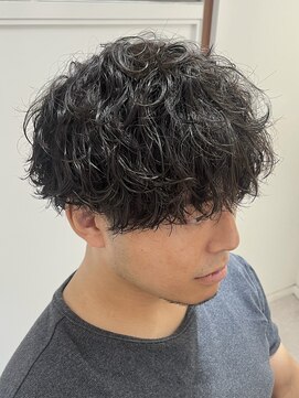 メゾン(Maison) 波巻きパーマ/フェザーパーマ/刈り上げセンターパート