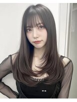 hum 立川【ハム】髪質改善・酸性ストレート・縮毛矯正 ココアベージュ/オリーブグレー/小顔/黒髪[立川/髪質改善]