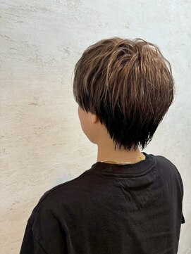 ショート×ツートーンカラー