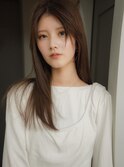 ロング　髪質改善／白髪改善／白髪ぼかし／脱白髪染め