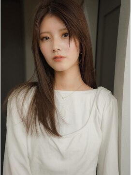 ロング　髪質改善／白髪改善／白髪ぼかし／脱白髪染め