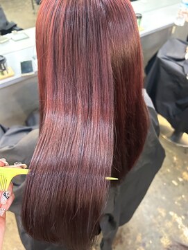 ジュール 池袋(Joule) 大人可愛いボルドーカラー