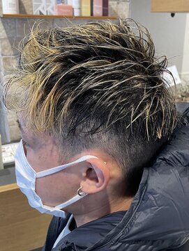 ケンジ 南林間(KENJE) 動きが出るメンズハイライト【南林間】