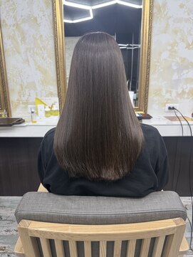 ラング(Rang) 髪質改善カラー×ラヴェンダーベージュ