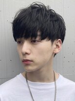 フィフス 大分(fifth) 大分ルーズパーマメンズカット骨格矯正ラウンドマッシュショート