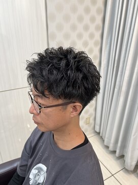 クオリス 上福岡店(QUALIS) 春メンズパーマ刈り上げスタイル×ショートツイスパ