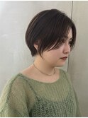 ハンサムショート大人ショート大人上品丸みショート20代30代