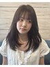 【ポイントメンテナンス】カット+前髪矯正¥9100→7800+潤いトリートメント