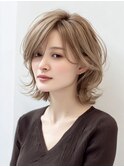白髪ぼかし脱白髪染め大人レイヤー40代50代60代
