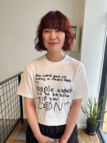 ウォーク(WAULK)&nbsp;red brown  bob