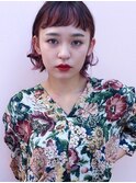 ピンクカラー☆マッシュウルフ☆  10代20代30代代人気◎