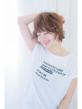 ネオリーブカフ 鶴ヶ峰店(Neolive caff) 【Neolive/鶴ヶ峰】思わず笑顔になる柔らかショートスタイル