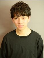 くせ毛風フェザーマッシュショート