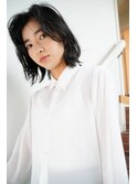 ラフ☆ブルーブラックミディアム