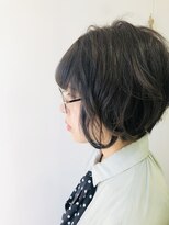 グラット(grAt)&nbsp;可愛いけど甘過ぎない前下がりボブ