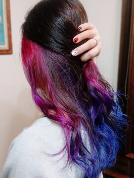 ヘアーサロン ノルテ(Hair Salon NORTE) ビビッド＊インナーカラー