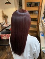 ボアップ 新居浜店(boappu)&nbsp;#ワインレッド #レッドカラー #ケアブリーチ