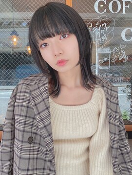 ルービック 梅田茶屋町(Rubik) ウルフヘア×インナーデザインカラー