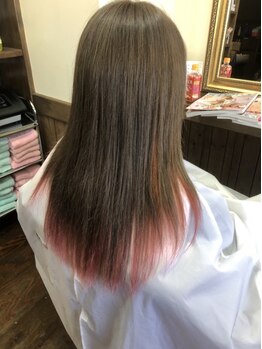 リリーズ ヘア(Lily's hair)の写真/【市川6分/市川真間2分】流行のインナーカラーからオフィスOKでも楽しめるカラーをご提供♪