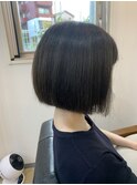 【白鳥未来】切りっぱなしボブ×ブルージュ