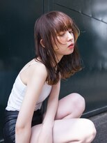 マウロア(MAULOA) 【MAULOA】ぱつんとウルフ エンドラカラー 顔まわりニュアンス