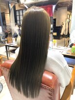 ステラ 天王寺あべの店(STELLA)&nbsp;髪質改善 ハリウッドトリートメント オリーブ カーキ  天王寺