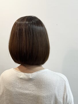 ピュアソウル(Pure Soul) ニューヨークドライカット★人気王道前下がりボブ［渋谷］