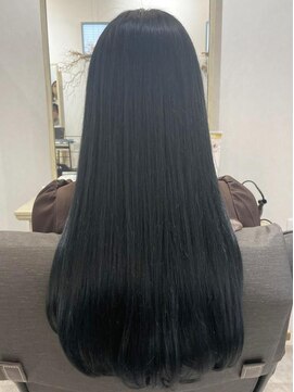 ヘア ジュレ ドゥ(hair jurer deux) 【ヘアジュレドゥ 安江】ブルーブラックカラー