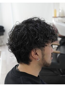 メンズ サロン ドット トウキョウ 町田店(men's salon dot. tokyo) 波巻きパーマ〔町田/メンズカット/眉毛/眉毛カット〕