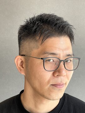 ポルテオム(PORTE HOMME) ベリーショート/刈り上げ/夏向け/アップバング