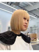 ブロンドボブ