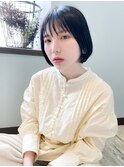 艶髪ボブ