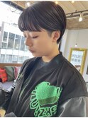 NUDE黒髪くびれショート マッシュショート コンパクトショート