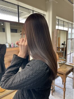 ミラコ(milaco)の写真/髪質改善も叶う厳選ストレートで、ハリコシと極上の艶を実現◇乾燥/くせ/うねりが気になる方は是非＊