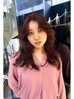 オンザ(ONTHE)&nbsp;Orange30% Brown60%  pink10% layer cut