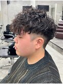 MEN'S HAIR　ツイストスパイラルパーマ　葛西LEVEL
