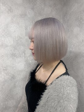 ティアム 渋谷店(Tiam shibuya) 魅力倍増カール/シアーカラー/ショートヘア/ダークアッシュ