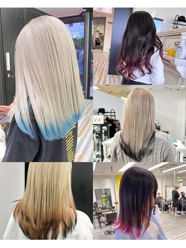 アフューズバイストゥー(Vfuse by StueW) 裾カラー5選/倉敷/岡山/倉敷美容室/岡山美容室/髪質改善/