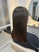 シダ(sida SAIIN) 【牧内】オリーブベージュ/艶髪/20代30代