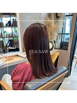 シーソー(SEA SAW) ローズベージュ×ミディアム