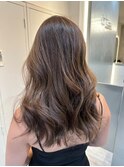 髪質改善＊ロングレイヤーグレーベージュ＊美髪【Zina船橋】