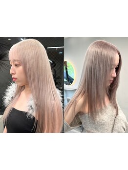 《ブリーチしたいけど、ダメージが気になる方にも◎》ブリーチに特化した髪質改善トリートメントが人気＊