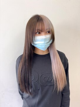 ジュネス 奈良橿原店(Jeunesse) 【成人式前カラー】ツートンデザイン