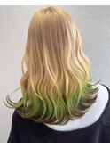 エンドカラー_ダブルエンドカラー_エンドカラーグリーン