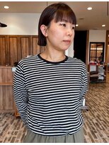 バランス(BALANCE.) 切りっぱなしボブ