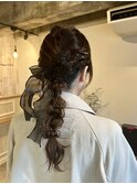 お呼ばれヘアセット
