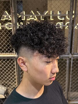 フジヤマ バーバー ショップ(FUJIYAMA BARBER SHOP) バロックパーマ／スペインカール