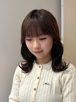 ベレーザ 渋谷(BELEZA)&nbsp;13204黒髪くびれヘア髪質改善レイヤーカット韓国風巻きワンホン